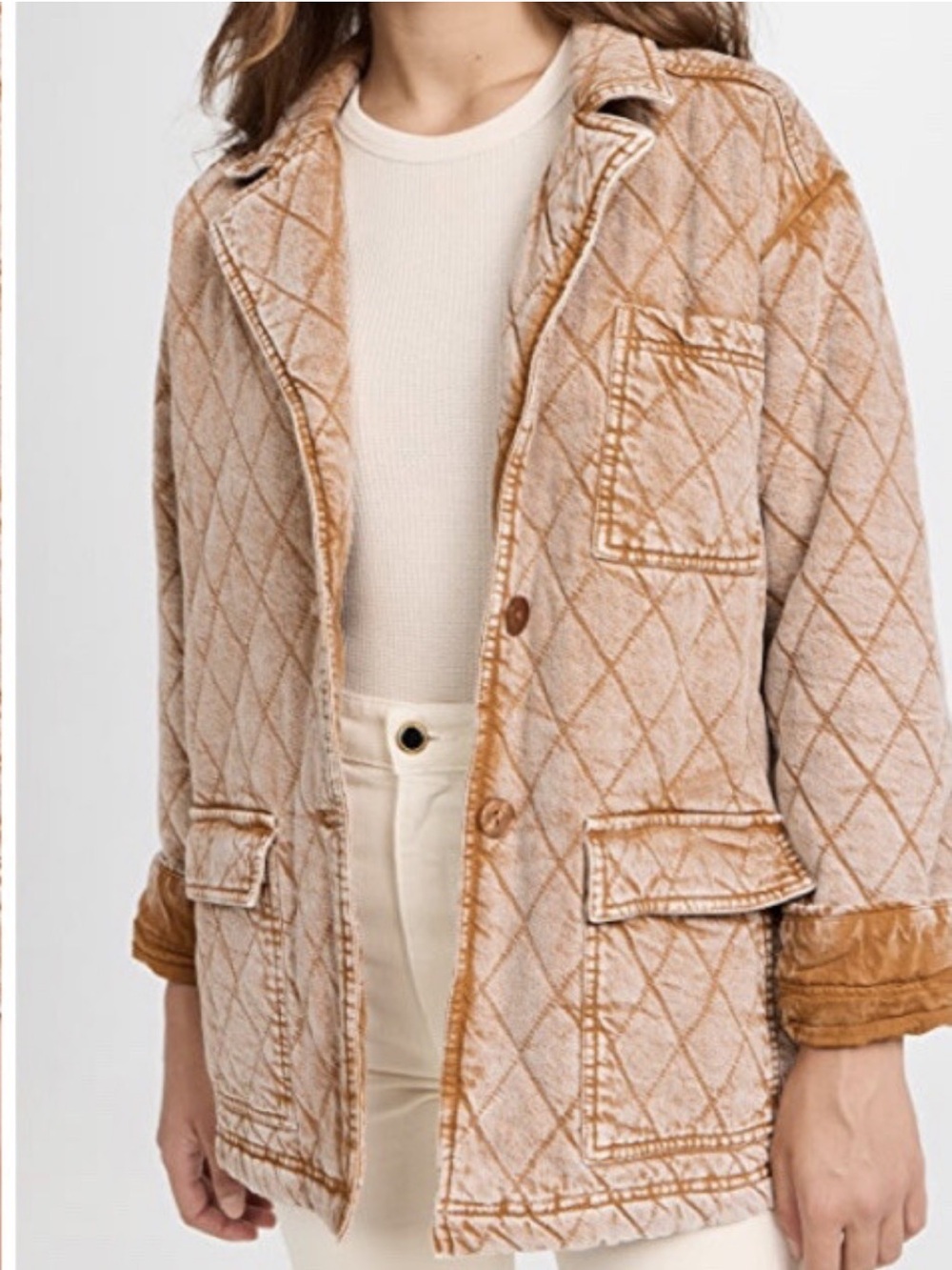 Young Fabulous & Broke Walker Quilted Jacket Sz XS